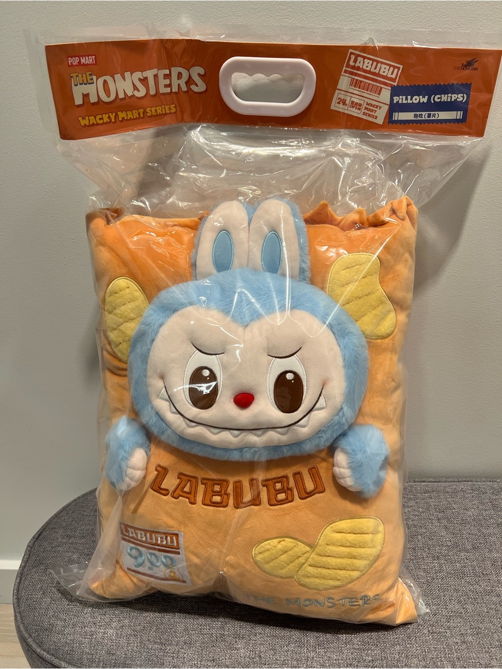 Unopened Wacky Monsters Pillow - Chips Edition
